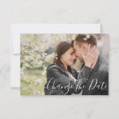 Carte de photo de mariage rustique du Sud pour cha (Devant)