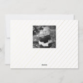 Carte de photo festive Pailleté 2025 (Dos)