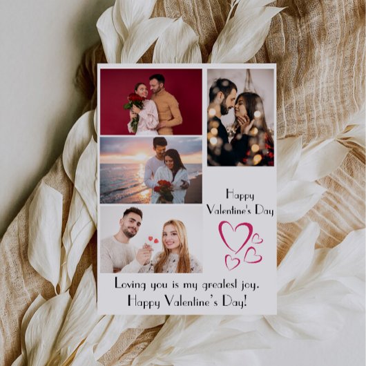 Carte de Photo Joyeuse Saint-Valentin