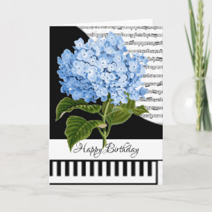 Carte de piano personnalisable