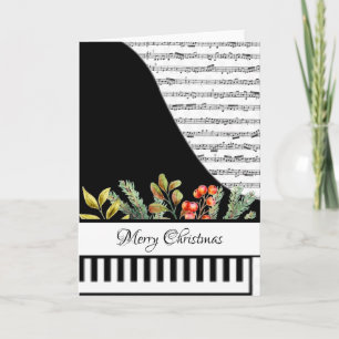 Carte de piano personnalisable