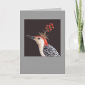 carte de pic à ventre rouge (Devant)