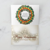 Carte de Pickleball 1A de Joyeux Noël (Intérieur)