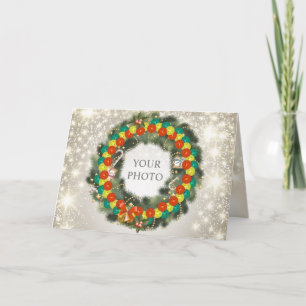 Carte de Pickleball 1A de Joyeux Noël