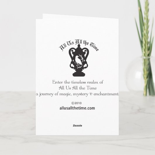 Carte de Pinecone de vacances (Dos)