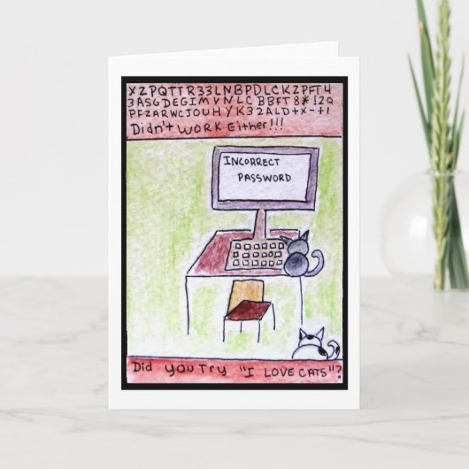 Carte de pirates informatiques de chat (Devant)