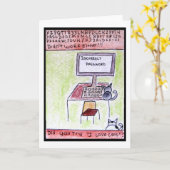 Carte de pirates informatiques de chat (Fleur jaune)