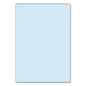 Carte de place Baby Blue Elephant (Dos)