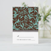 Carte de place de la tente pliante bleue et Brown (Debout devant)