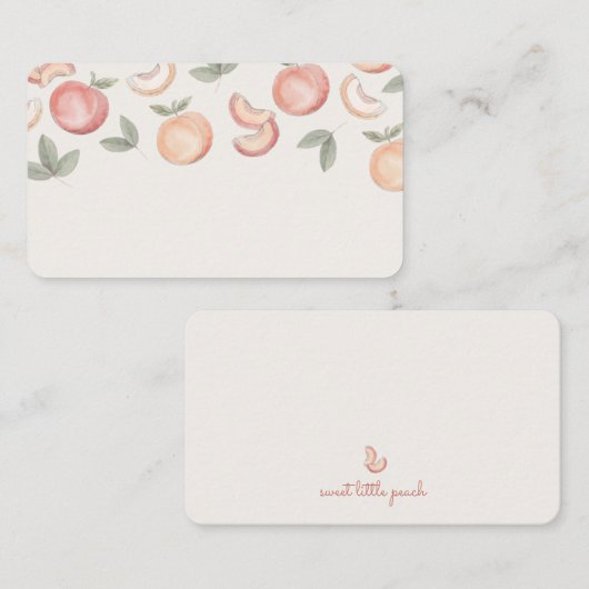 carte de place de pêche douce boho (Devant / Derrière)