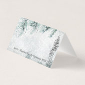 Carte de place de siège de l'invité de la tempête  (Dos)