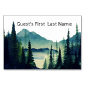 Carte de place de table - Camping (Devant)