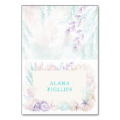 Carte de place de table de table de table de lavan (Par défaut)