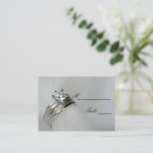 Carte de place des anneaux mariages (Debout devant)