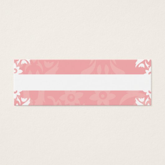 Carte de place Design No.1 - ROSE (Devant)