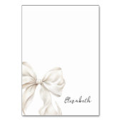 Carte de place du nom de la boîte blanche (Par défaut)