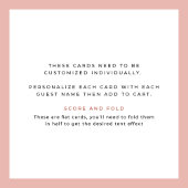 Carte de place Mariage retro élégant