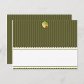 Carte de place Martini Olives Grandes vertes (Devant / Derrière)