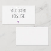 Carte de place plate ou buffet Étiquettes do-it-yo (Devant / Derrière)