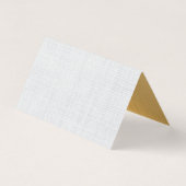 Carte de place pour la feuille de palme tropicale (Dos)