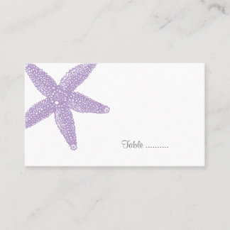 Carte de place Starfish