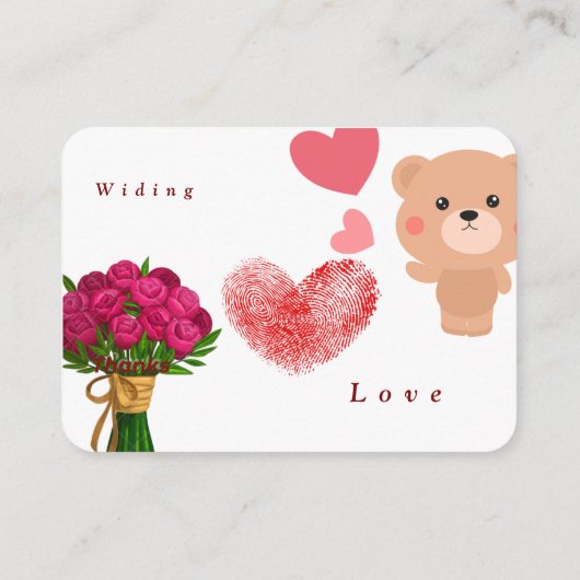 Carte de placement (Dos)