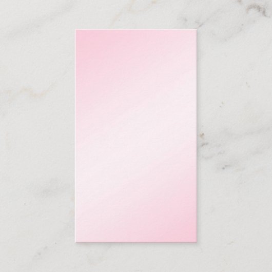 Carte De Placement 311-Argent Divine Rose doux Cadre (Devant)