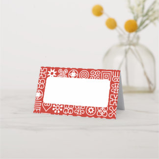 Carte De Placement Adinkra africaine