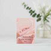 CARTE DE PLACEMENT AFFECTATIONS DU TABLEAU MARIAGE (Debout devant)