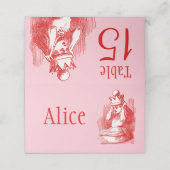 Carte De Placement Alice au pays des merveilles (Extérieur déplié)