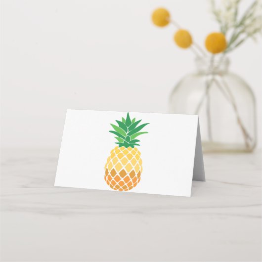 Carte De Placement Ananas (Devant)
