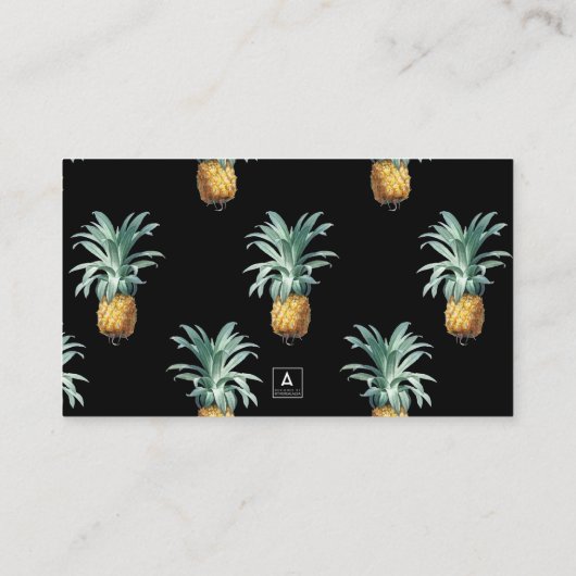 Carte De Placement Ananas délice (Dos)