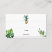 Carte De Placement Ananas délice (Devant)