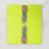 Carte De Placement Ananas doux (Extérieur déplié)