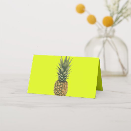 Carte De Placement Ananas doux (Devant)