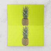 Carte De Placement Ananas doux (Intérieur déplié)