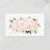 Carte De Placement Anthuriums Rose PixDezines de couches (Dos)