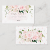 Carte De Placement Anthuriums Rose PixDezines de couches (Devant / Derrière)