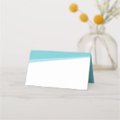 Carte De Placement APRÈS LA RÉCEPTION DU PARTI simple moderne bleu tu (Devant)