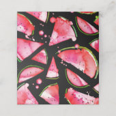 Carte De Placement Aquarelle 2 (Extérieur déplié)