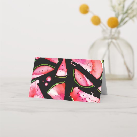 Carte De Placement Aquarelle 2 (Devant)