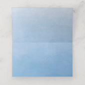 Carte De Placement Aquarelle Bébé Astronaut Espace Baby shower à thèm (Intérieur déplié)