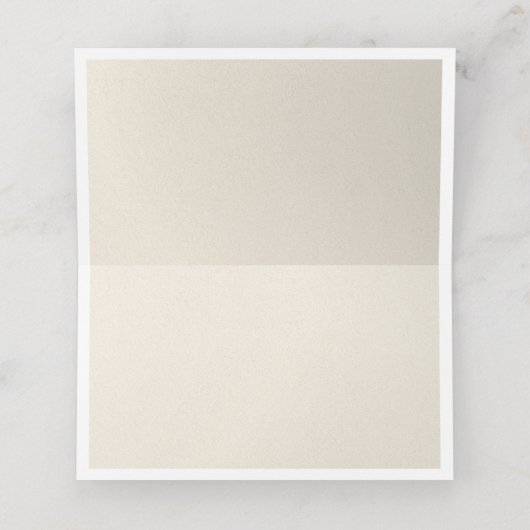 Carte De Placement Aquarelle Blue Ocean Beach Table (Intérieur déplié)