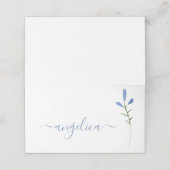 Carte De Placement Aquarelle Botanique (Extérieur déplié)