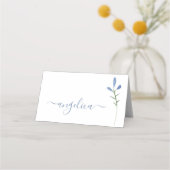 Carte De Placement Aquarelle Botanique (Devant)