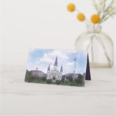 Carte De Placement Aquarelle Destination : Nouvelle-Orléans (Dos)