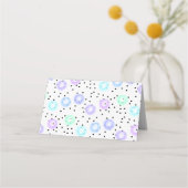 Carte De Placement Aquarelle Funfetti (Dos)