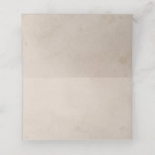 Carte De Placement Aquarelle Mer Blanche Coquille Plage de corail Mar (Intérieur déplié)