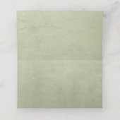 Carte De Placement Aquarelle Paysage Mariage Sage Green ID786 (Intérieur déplié)