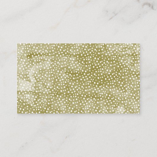 Carte De Placement Aquarelle Pine Boughs Noël Mariage d'hiver (Dos)